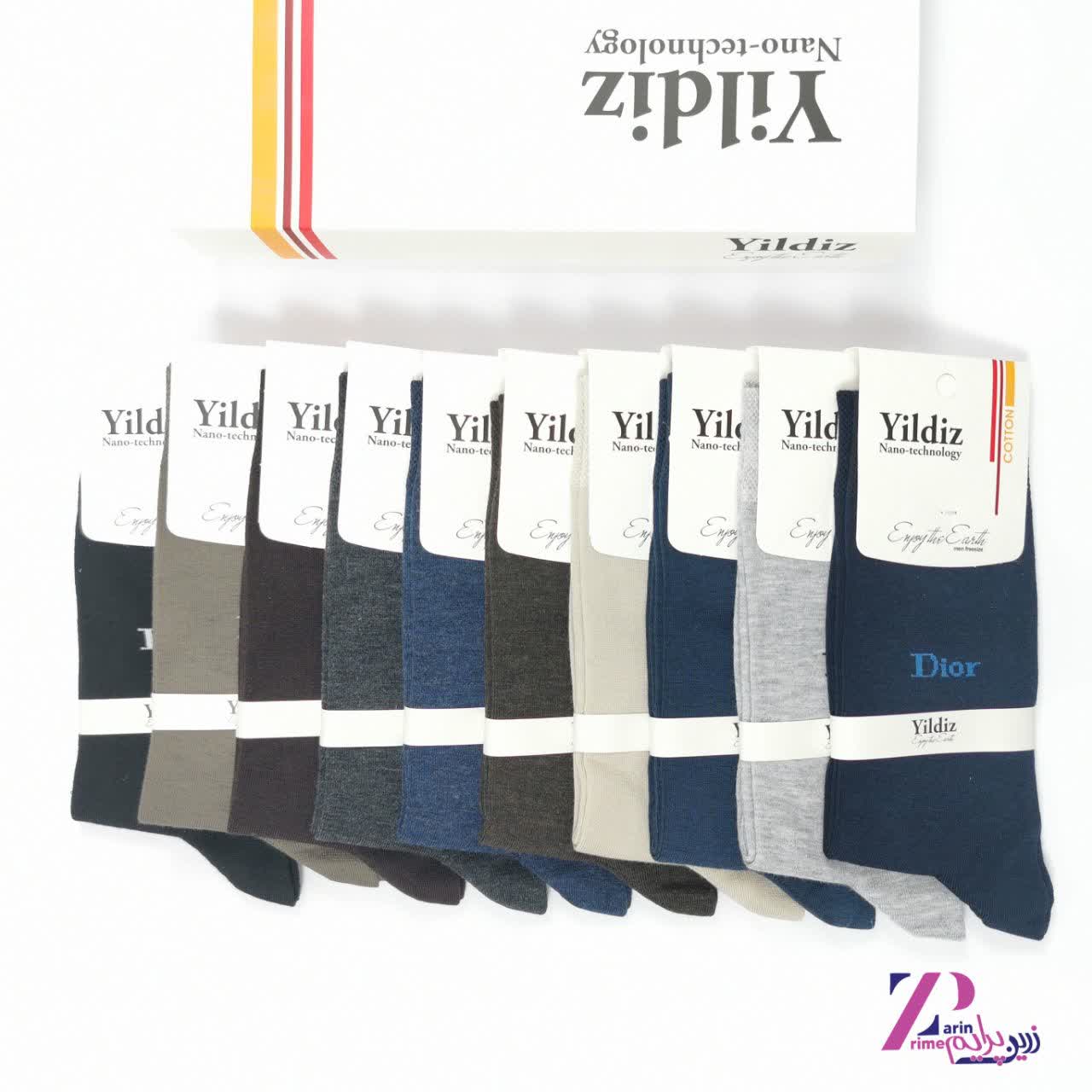 جوراب مردانه ساقدار پنبه ییلدیز (1078)